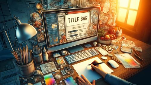 ホームページではタイトルバーがとても大切!タイトルバーの画像作成は特に力を入れよう!